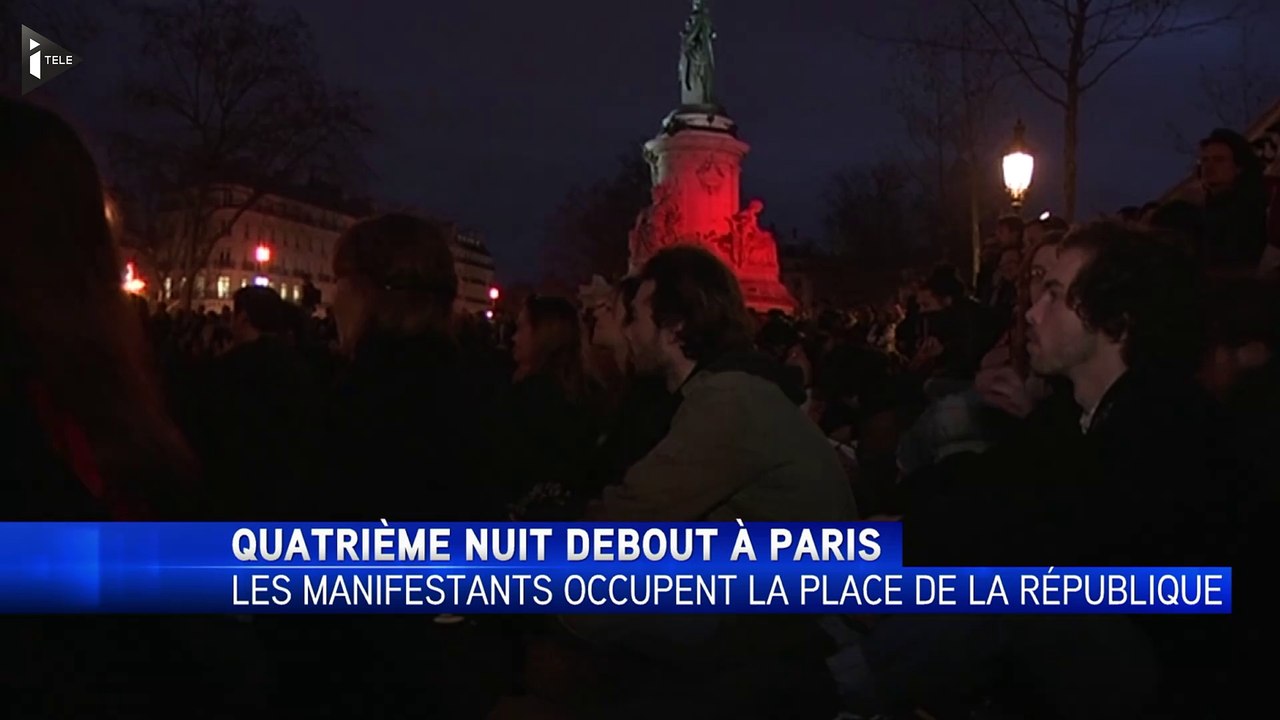 Quatrième Nuit Debout place de la République