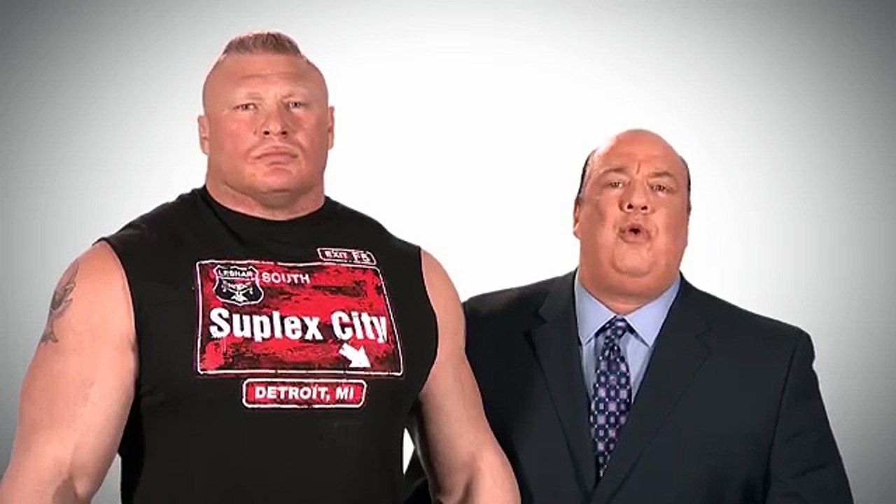 Wonder what Brock Lesnar will do when no holds are barred_ Start your free month