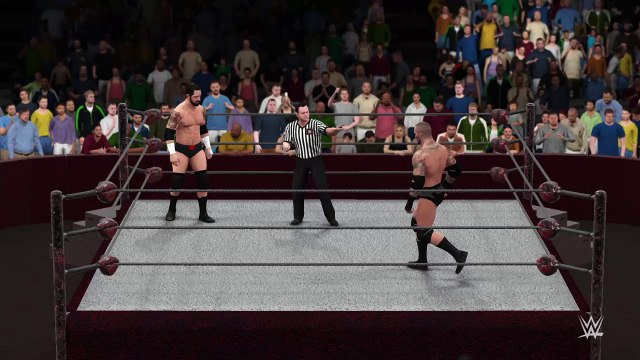 WWE 2K16 bad news barrett v randy orton