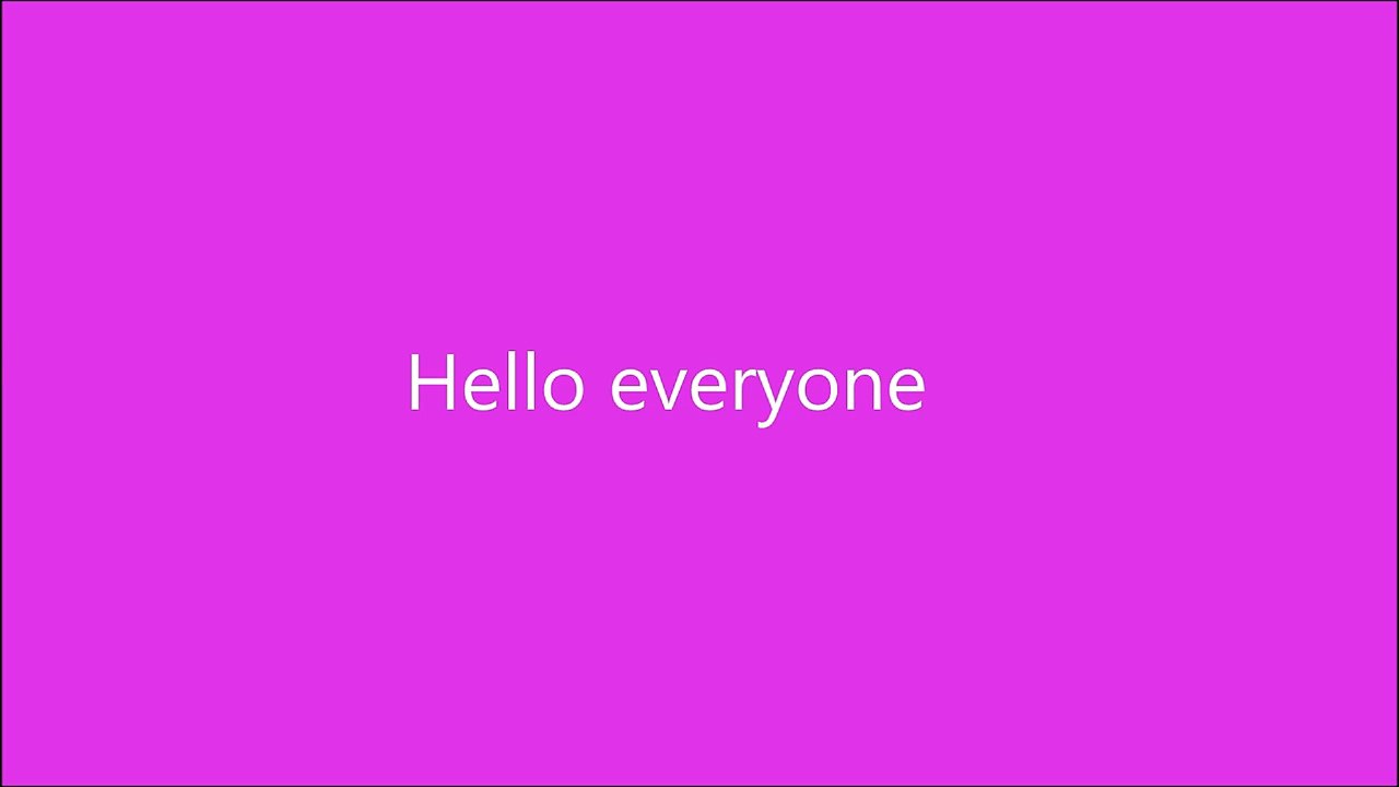 I'm Sorry