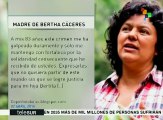 Austreberta Flores pide a Juan Hernández justicia para Berta Cáceres