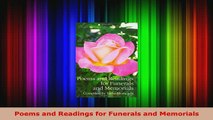 Download  Poems and Readings for Funerals and Memorials PDF Online