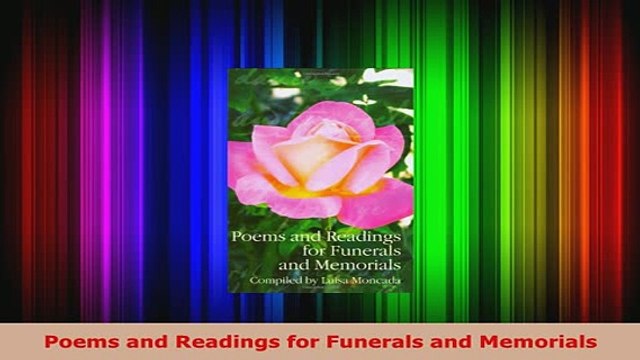 Download Poems and Readings for Funerals and Memorials PDF Online