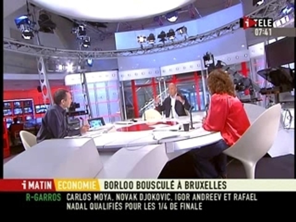 Borloo bousculé à Bruxelles - (05/06/07)