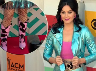 Exclu Vidéo : Katy Perry : le look du jour qui fait peur !