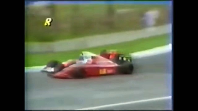 Formula 1 1990 Mexico Grand Prix - Nigel Mansell vs Gerhard Berger