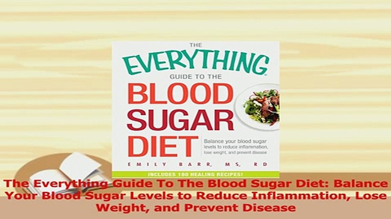 Read  The Everything Guide To The Blood Sugar Diet Balance Your Blood Sugar Levels to Reduce Ebook Free
