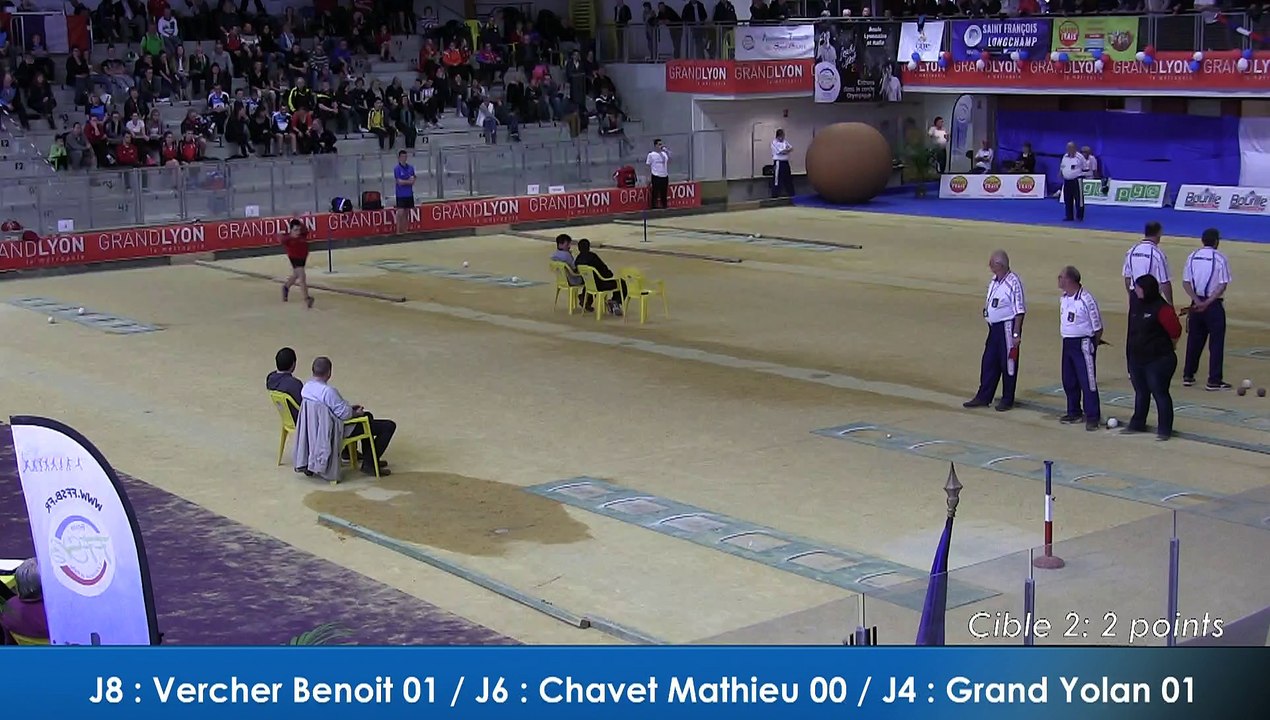 Finale tir de précision G18, France Tirs, Sport Boules, Dardilly 2016