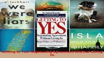 Read  Getting to Yes Negotiating Agreement Without Giving In PDF Free