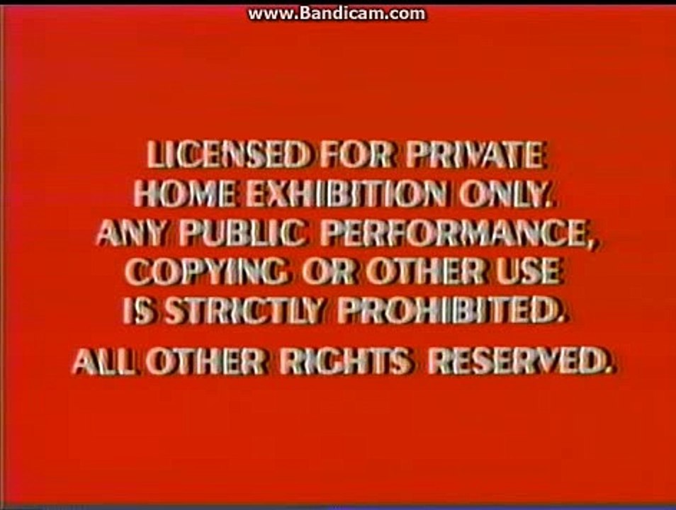 Opening To Cartoon All-Stars To The Rescue 1990 VHS (Canadian Copy)