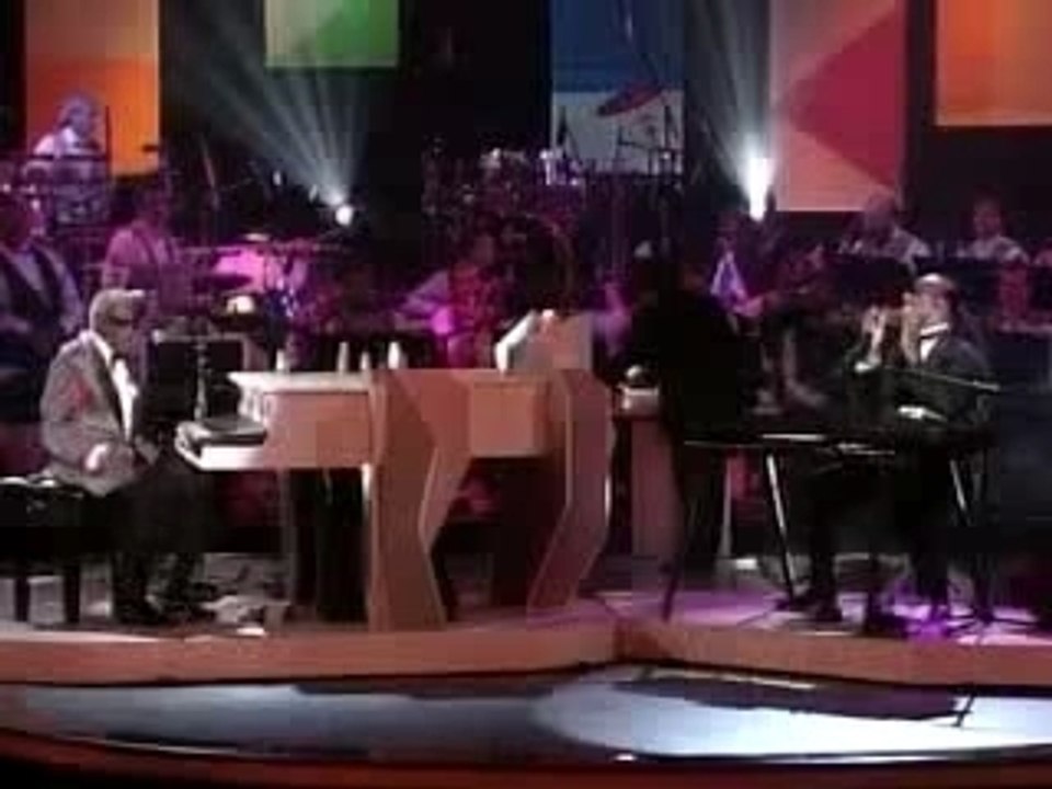 Stevie Wonder and Ray Charles living for the city