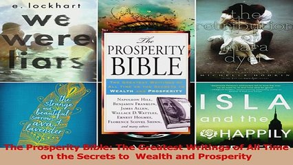 Read  The Prosperity Bible The Greatest Writings of All Time on the Secrets to  Wealth and Ebook Online