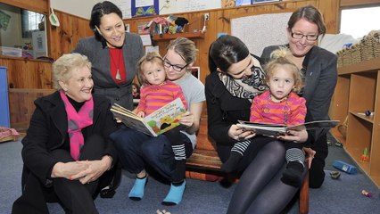 Labour MPs Vist Early Childhood Centre