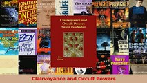 Download  Clairvoyance and Occult Powers Ebook Free