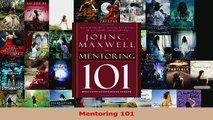 Read  Mentoring 101 Ebook Free