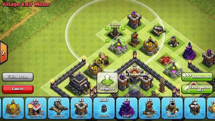 *POST UPDATE* UNDEFEATED TH9 BEST DARK ELIXIR FARMING BASE + BUILD $ TOWNHALL inside farming base $