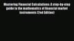 Read Mastering Financial Calculations: A step-by-step guide to the mathematics of financial