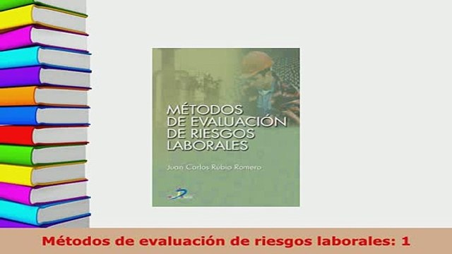 Download Métodos de evaluación de riesgos laborales 1 Download Online