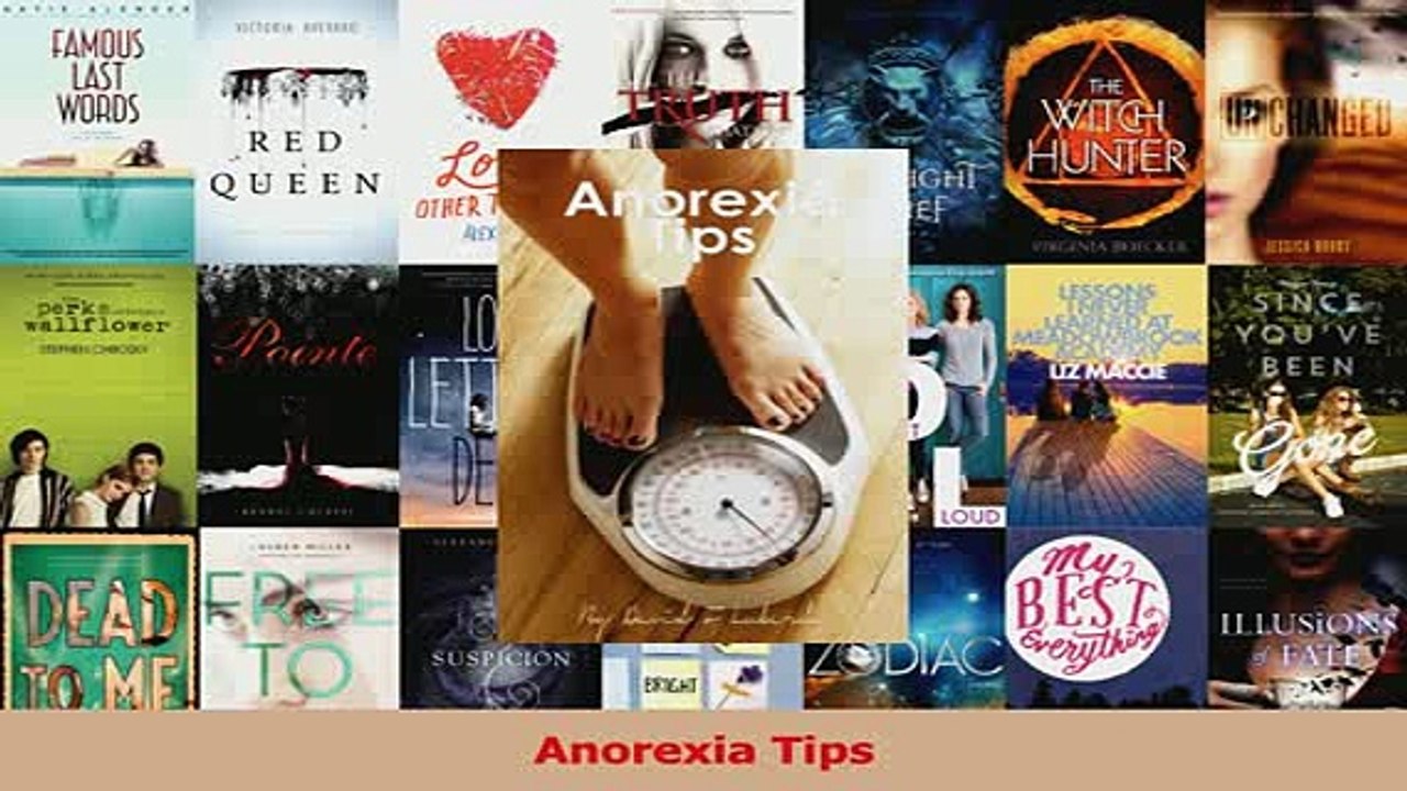 PDF  Anorexia Tips Read Full Ebook