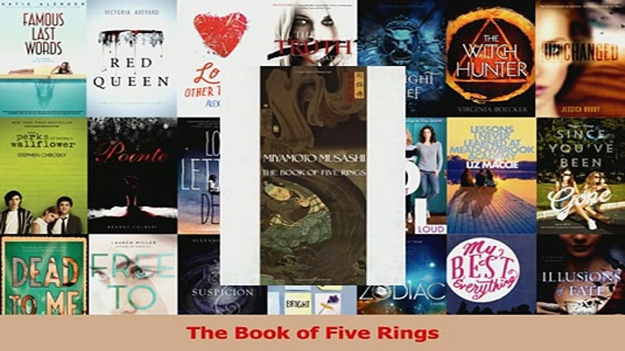 Read  The Book of Five Rings Ebook Free