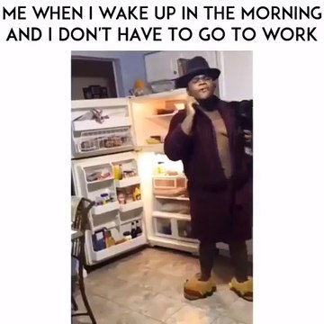 Когда проснулся утром и не пошел на работу