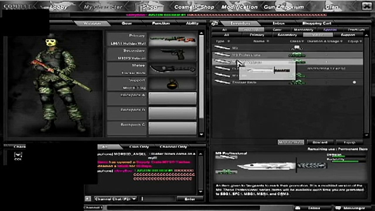 Buy Sell Accounts - COL Combat Arms Account for Sale