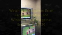 Last Moments Brian Lara Celebration Victory in Final Against England in WorldT20 2016