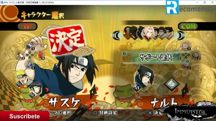 [RPCS3 EMULATOR]NARUTO SHIPPUDEN: ULTIMATE NINJA STORM 30FPS SPEED (INMORTALGAMES)