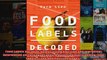 Read  Food Labels Decoded Demystifying Nutrition and Ingredient Information on Packaged Foods  Full EBook