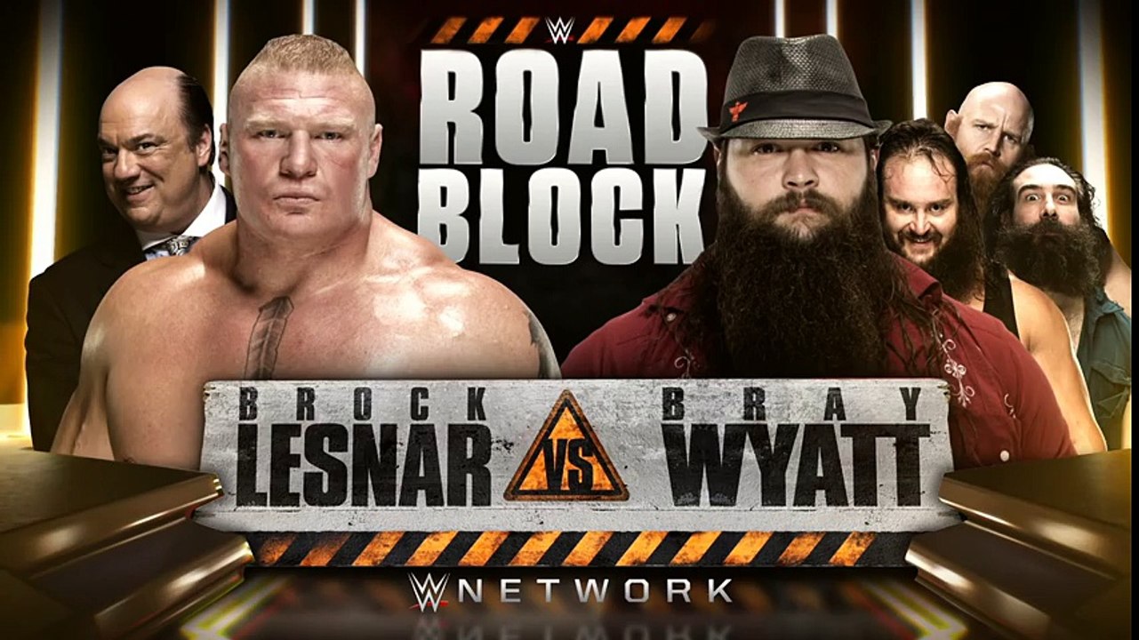 Bray Wyatt sets his sights on Brock Lesnar at WWE Roadblock  SmackDown, March 3, 2016