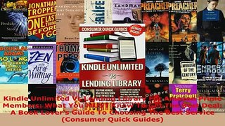 PDF  Kindle Unlimited Vs Lending Library For Amazon Prime Members What You MUST Know To Get Read Full Ebook