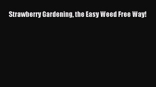 Download Strawberry Gardening the Easy Weed Free Way! Ebook Free