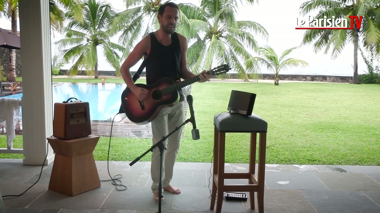 Exclusif : Gérald De Palmas en live chez lui sur l'ïle de la Réunion