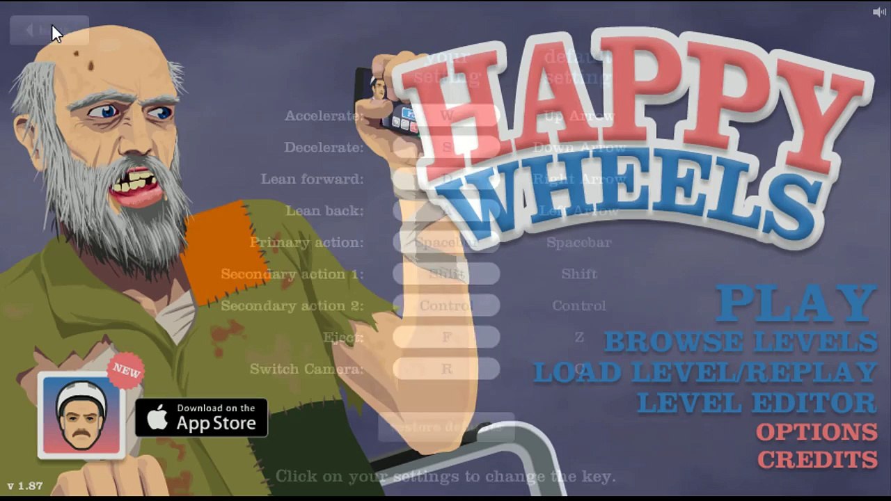 Happy Wheels Funny Moments BE QUIET