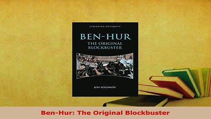 Download  BenHur The Original Blockbuster Download Online