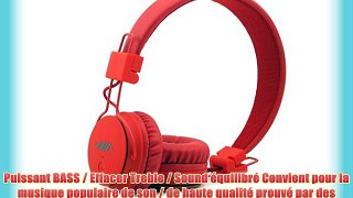 GranVela ® A816 pliable headset Nouveau lecteur de musique à la mode 16 couleurs Earphone Soutien