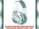 JBL Synchros S500 Casque Audio/Ecouteurs pour Apple/Commande universelle et Micro - Blanc