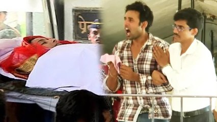 Pratyusha Banerjee's Boyfriend CRYING At FUNERAL