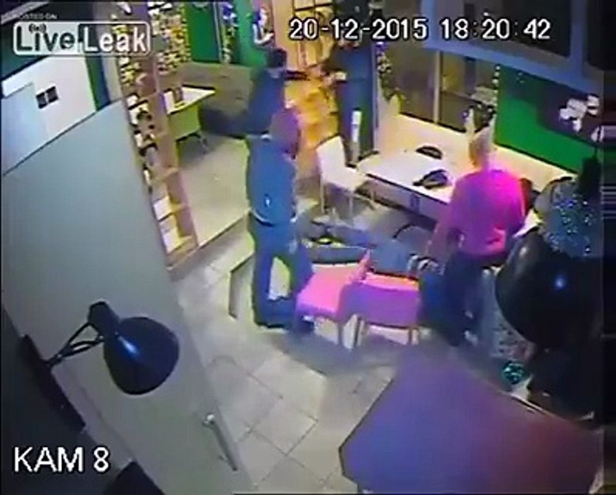 Elite Guard VIP Guy can't stop beating them.