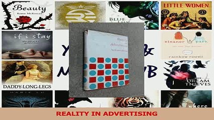 Read  REALITY IN ADVERTISING Ebook Free