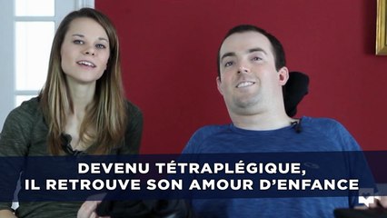 Tétraplégique après un accident, il retrouve son amour d'enfance et va se marier avec