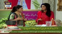Diet plan for summers In 'Good Morning Pakistan'
