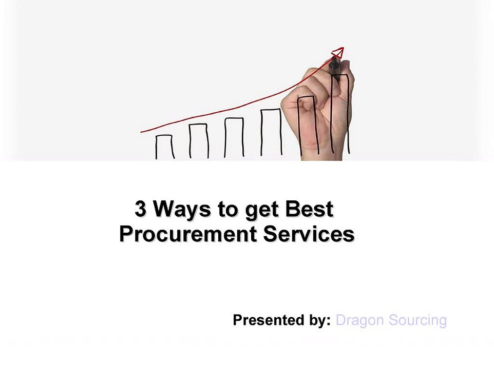 3 Ways to get best Procurement Services