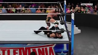 WWE 2K16 Wrestlemania 32 HHH vs. Roman Reigns