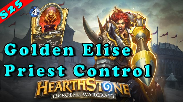 Hearthstone | Control Golden Elise Priest Deck & Decklist | Constructed | Easy Legend