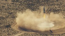 Blue Origin Rocket Comes In Hot, Nails Landing