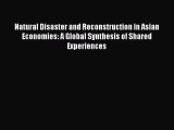 Read Natural Disaster and Reconstruction in Asian Economies: A Global Synthesis of Shared Experiences