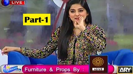 The Morning Show with Sanam Baloch in HD – 4th April 2016 Part 1-2