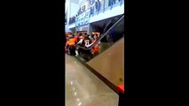 Philadelphia Flyers fans thrown from escalator malfunction after game
