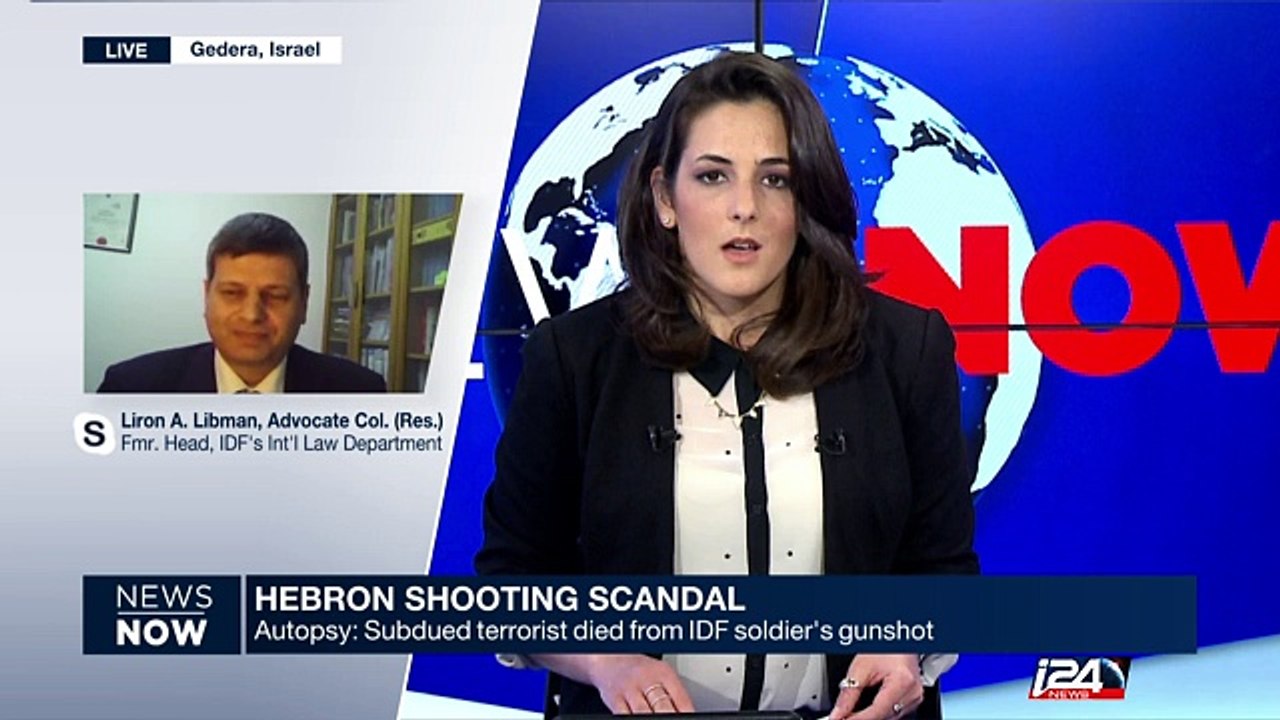 Hebron shooting scandal: subdued terrorist died from IDF soldier's gunshot